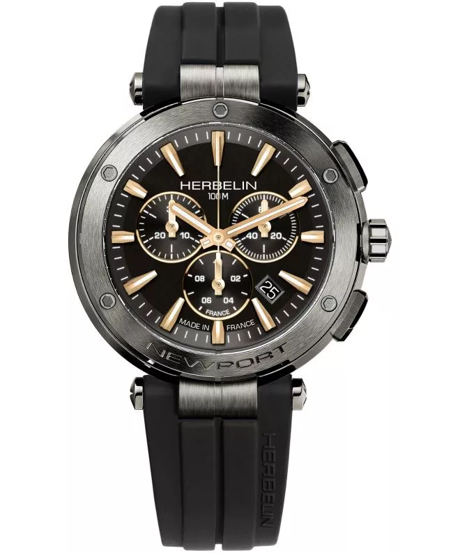 Часовник Мъжки Herbelin Newport Chronograph 37688G33TCA (37688/G33TCA)