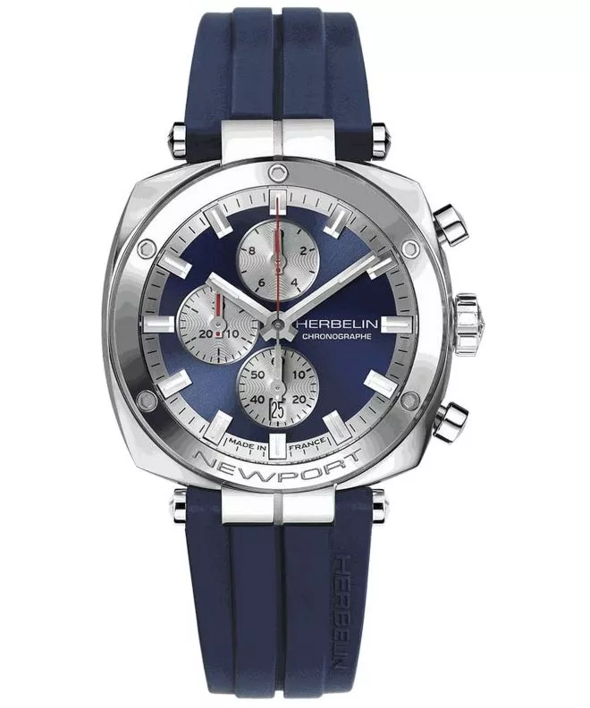 Часовник Мъжки Herbelin Newport Héritage Chronographe 35664AP25CB (35664/AP25CB)