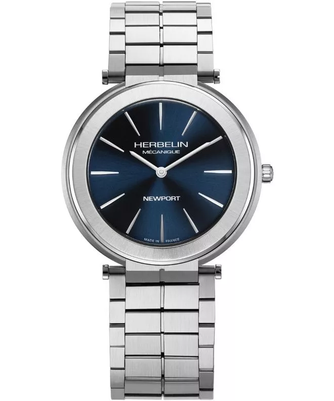 Часовник Мъжки Herbelin Newport Slim Mechanical 1222B15S