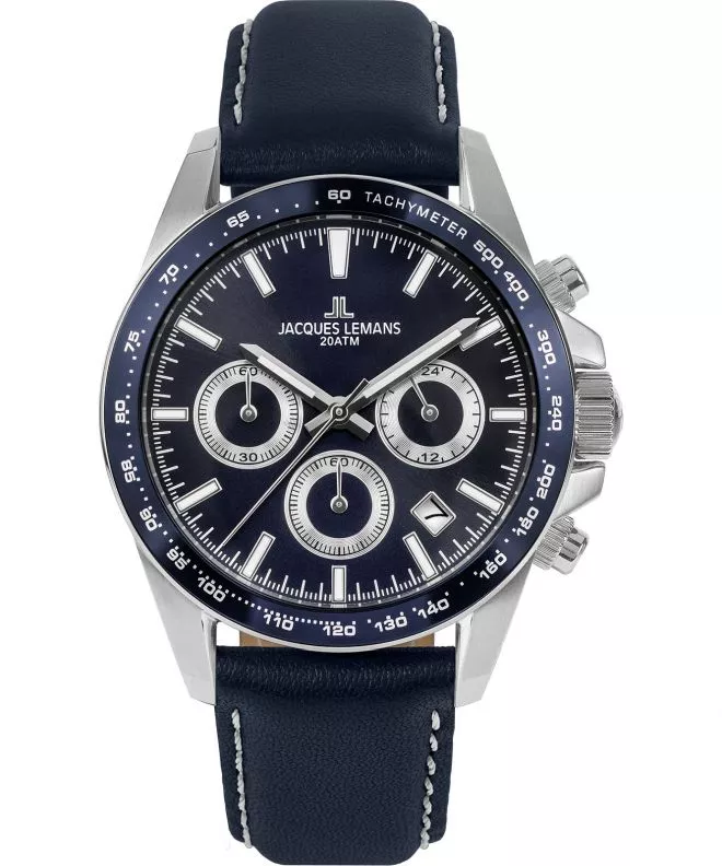 Часовник Мъжки Jacques Lemans Liverpool Chronograph 1-1877C