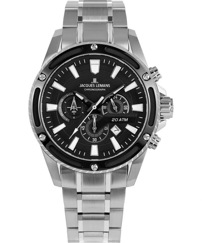 Часовник Мъжки Jacques Lemans Liverpool Chronograph 1-2141E