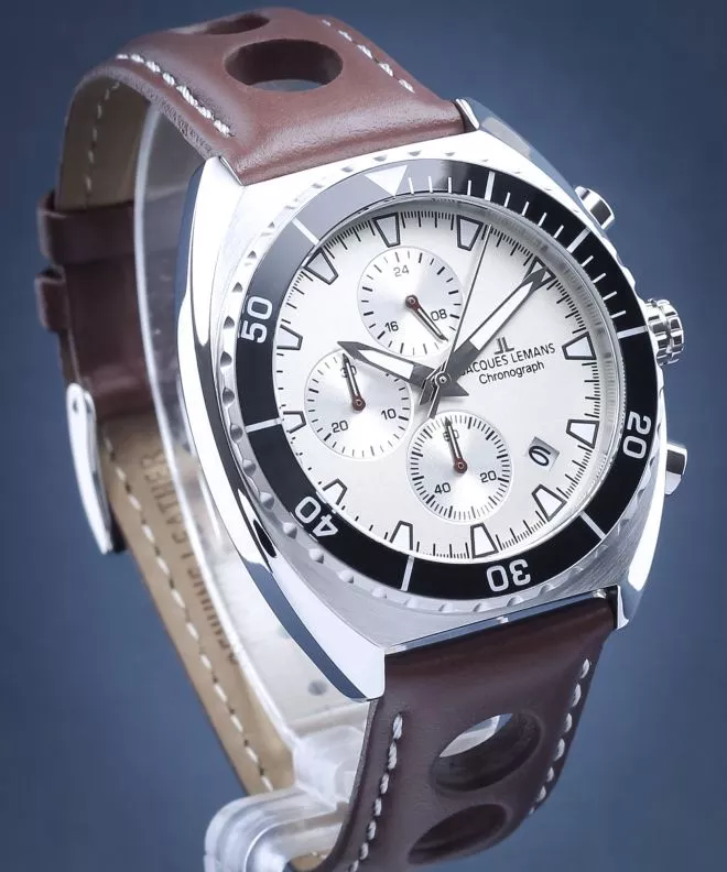 Часовник Мъжки Jacques Lemans Retro Chronograph 1-2041D