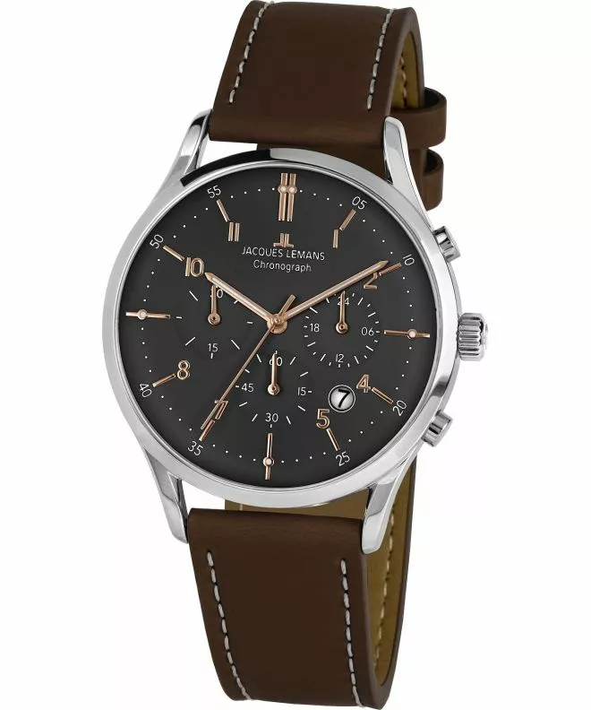 Часовник Мъжки Jacques Lemans Retro Classic Chronograph 1-2068O