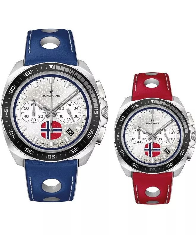 Часовник Мъжки Junghans 1972 Chronoscope FIS Trondheim Limited Edition SET 041/4563.00