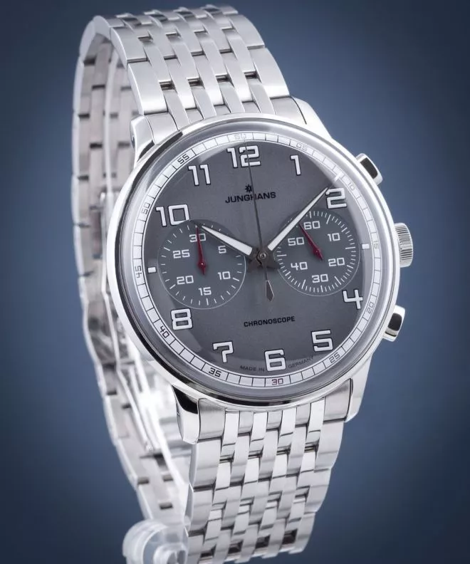 Часовник Junghans Master Drive Chronoscope Automatic 027/3686.44
