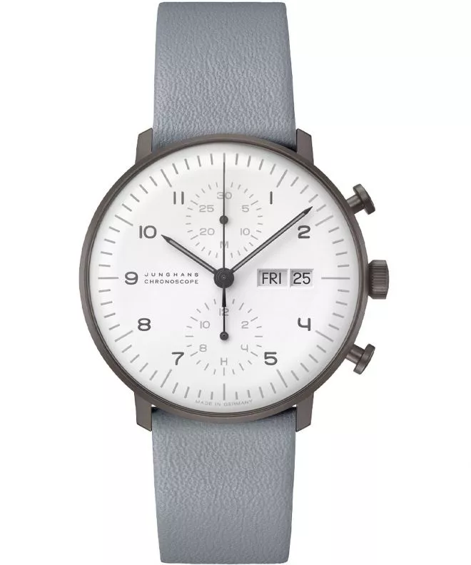 Часовник Мъжки Junghans max bill Chronoscope ENG 027/4008.03