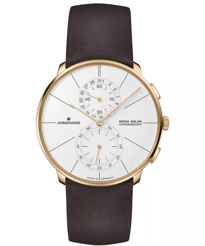 Часовник Мъжки Junghans Meister fein Chronoscope MEGA Solar 059/7201.00