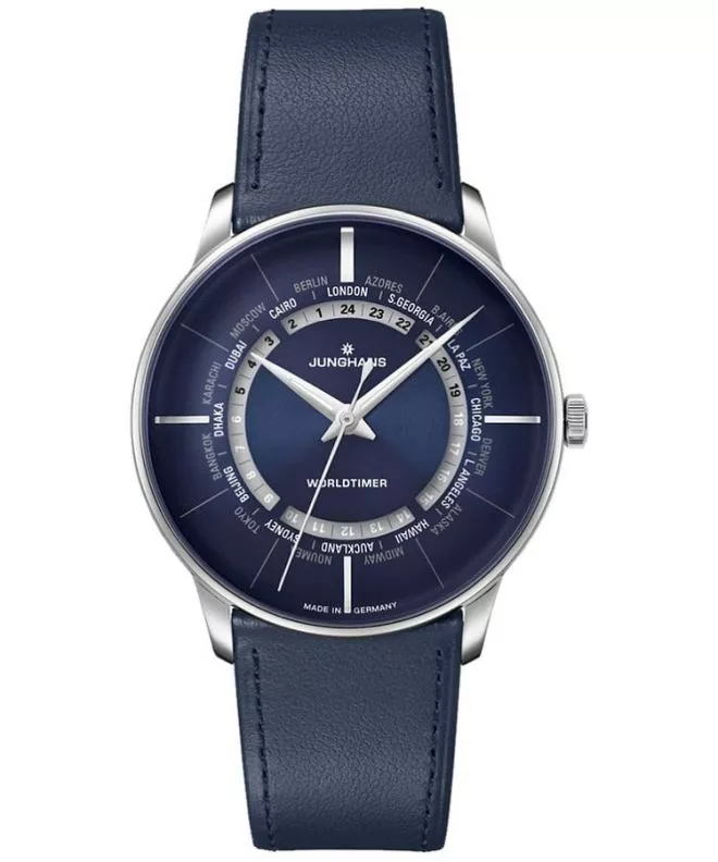 Часовник Мъжки Junghans Meister Worldtimer Automatic 027/3010.01