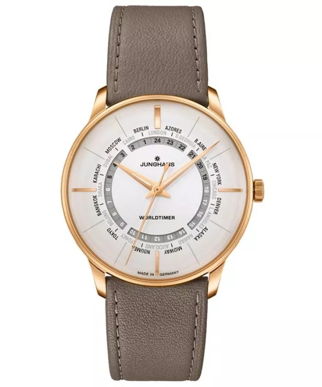 Часовник Мъжки Junghans Meister Worldtimer Automatic 027/5012.01
