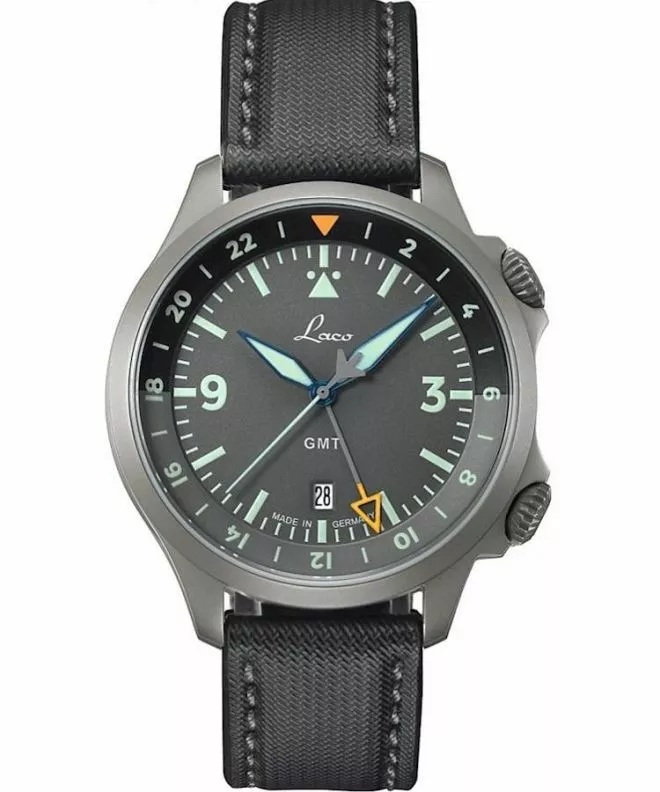 Часовник Мъжки Laco Frankfurt GMT Automatic LA-862121.2 (862121.2)