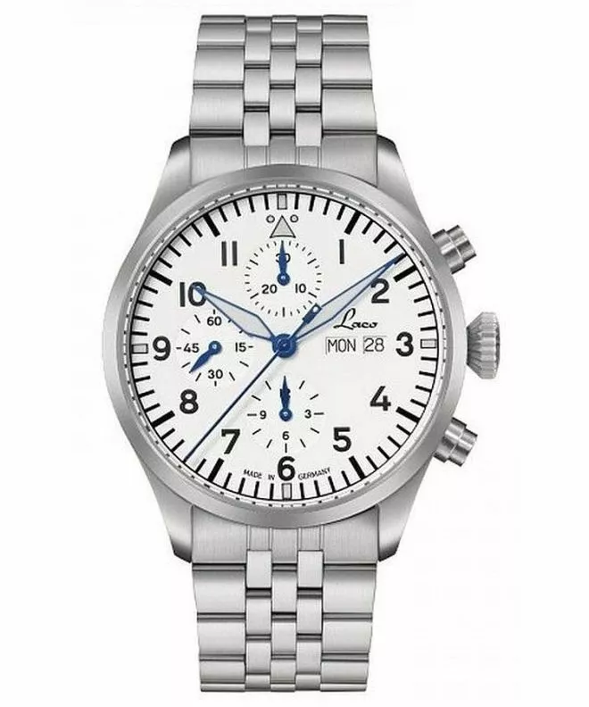 Часовник Мъжки Laco Kiel 2 MB Weiss Automatic LA-862153.MB