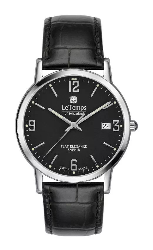Часовник Мъжки Le Temps Flat Elegance LT1087.09BL01