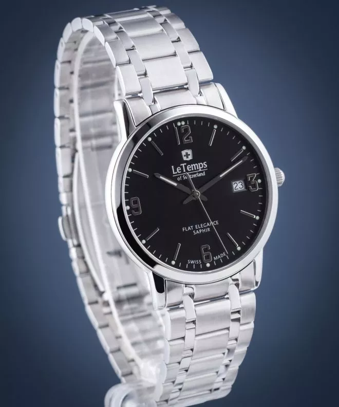 Часовник Мъжки Le Temps Flat Elegance LT1087.09BS01