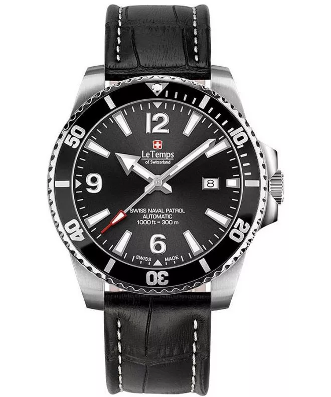 Часовник Мъжки Le Temps Swiss Naval Patrol Automatic LT1045.01BL01