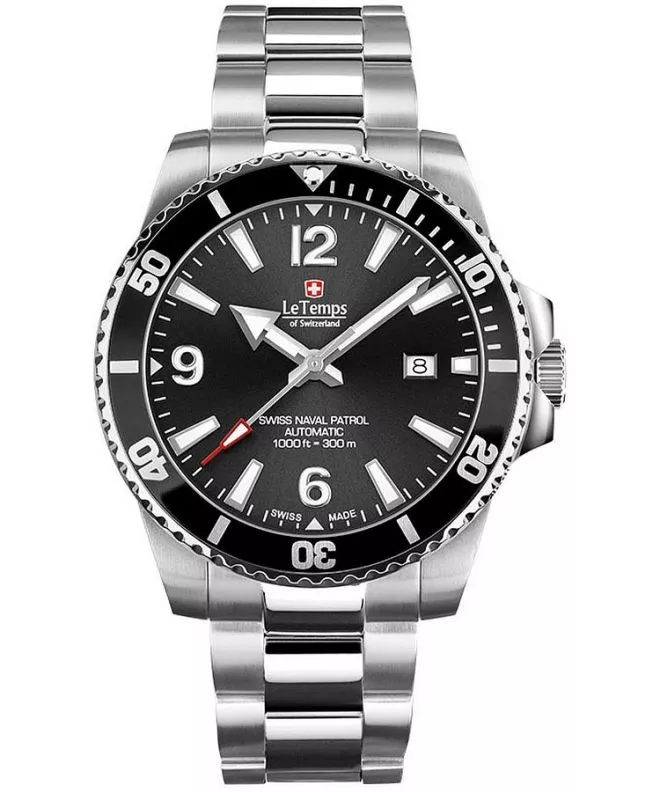 Часовник Мъжки Le Temps Swiss Naval Patrol Automatic LT1045.01BS01
