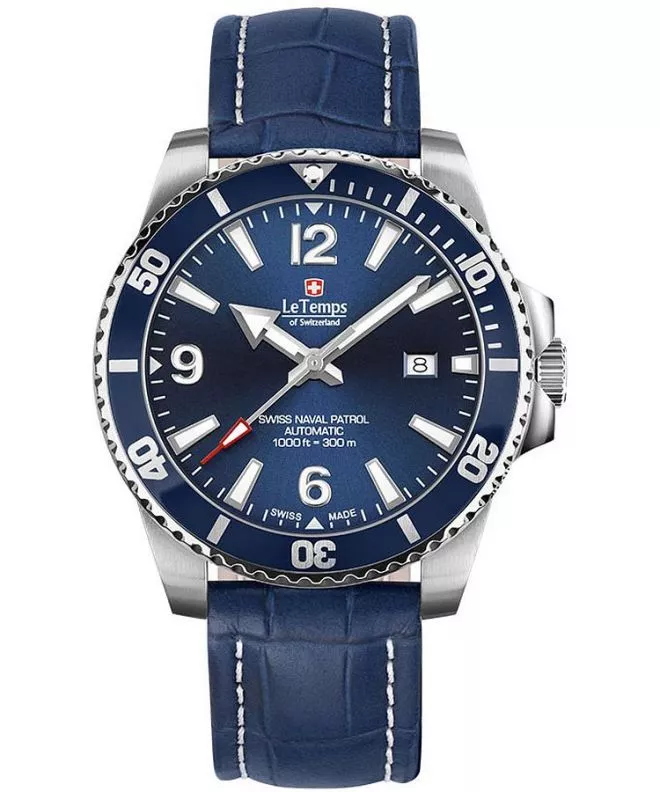 Часовник Мъжки Le Temps Swiss Naval Patrol Automatic LT1045.03BL13