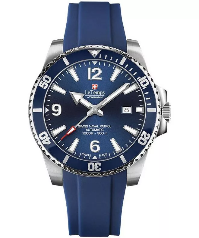 Часовник Мъжки Le Temps Swiss Naval Patrol Automatic LT1045.03BR03