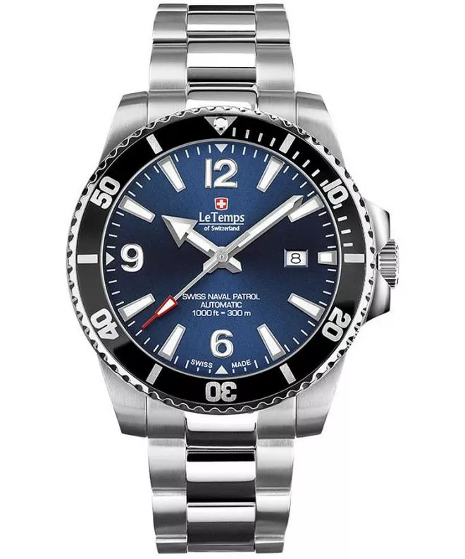 Часовник Мъжки Le Temps Swiss Naval Patrol Automatic LT1045.13BS01