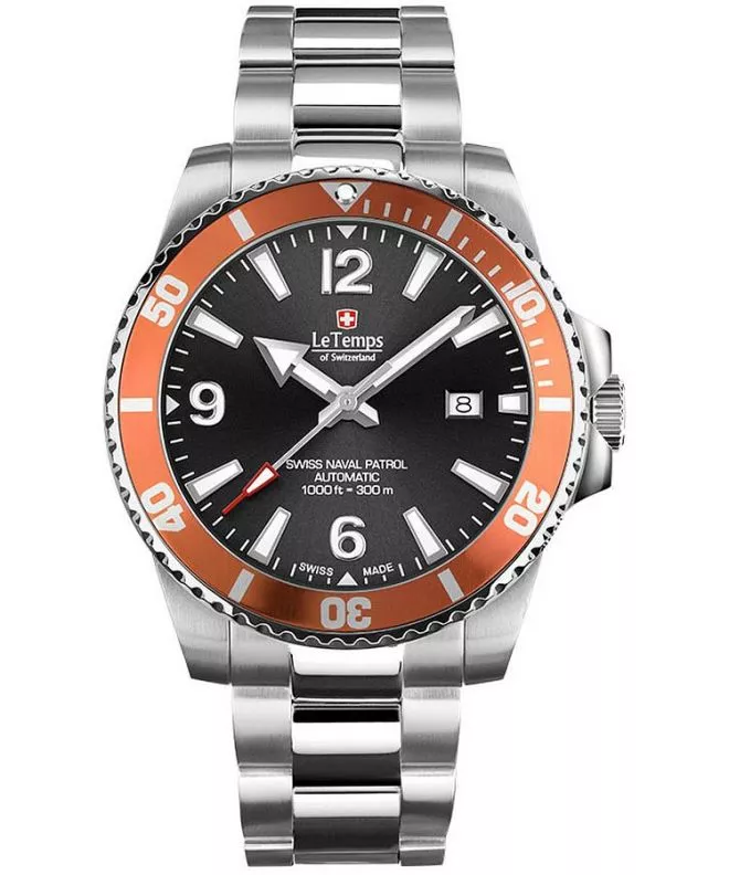 Часовник Мъжки Le Temps Swiss Naval Patrol Automatic LT1045.14BS01