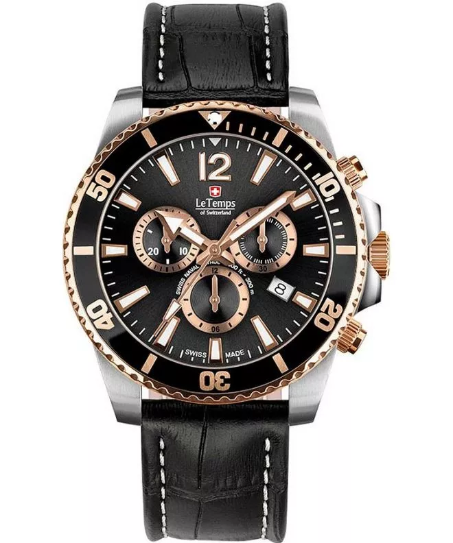 Часовник Мъжки Le Temps Swiss Naval Patrol Chrono LT1044.45BL51