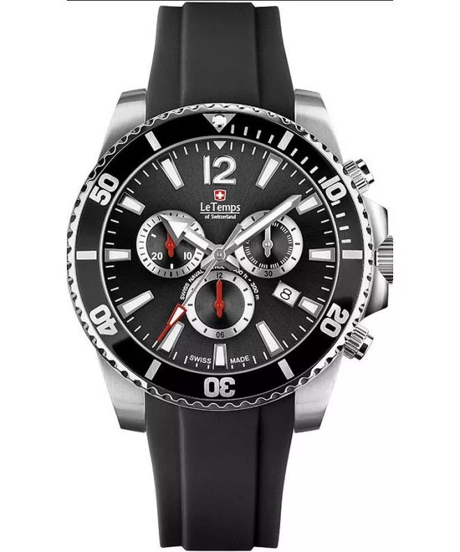 Часовник Мъжки Le Temps Swiss Naval Patrol Chronograph LT1044.01BR01