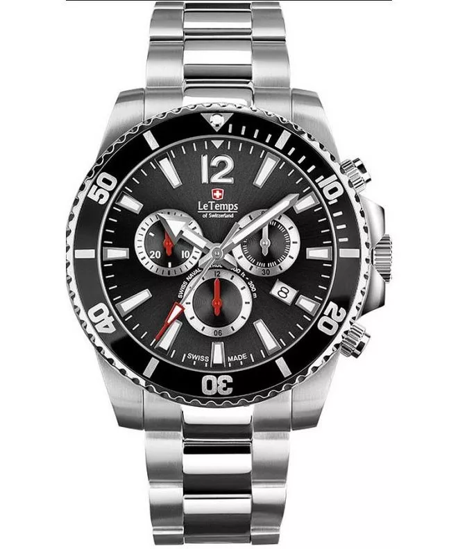 Часовник Мъжки Le Temps Swiss Naval Patrol Chronograph LT1044.01BS01