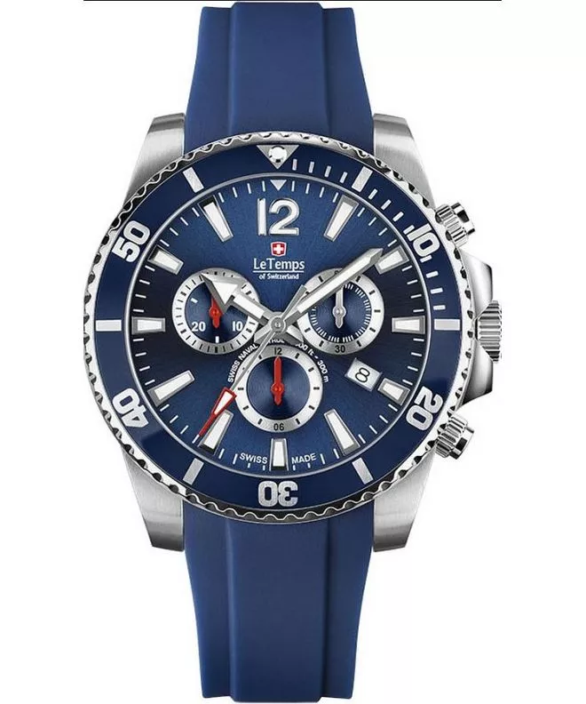 Часовник Мъжки Le Temps Swiss Naval Patrol Chronograph LT1044.03BR03