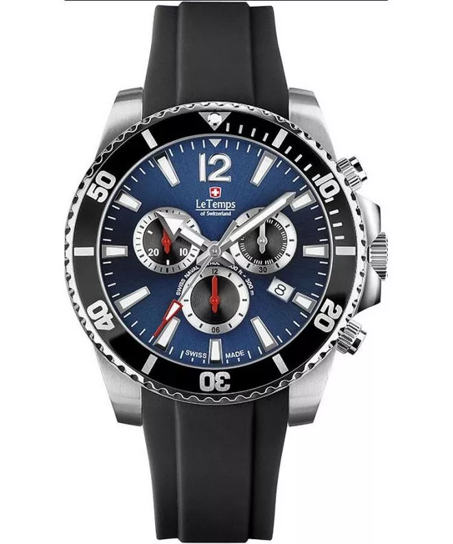Часовник Мъжки Le Temps Swiss Naval Patrol Chronograph LT1044.13BR01