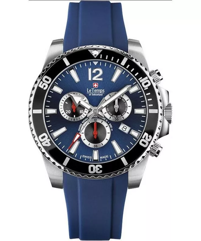 Часовник Мъжки Le Temps Swiss Naval Patrol Chronograph LT1044.13BR03