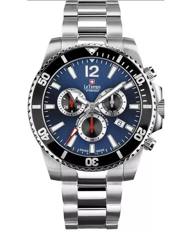 Часовник Мъжки Le Temps Swiss Naval Patrol Chronograph LT1044.13BS01