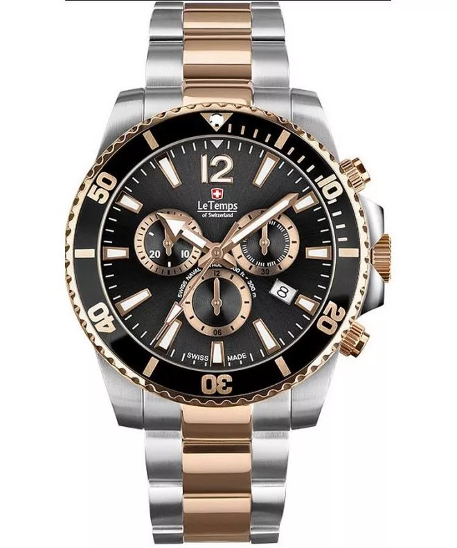 Часовник Мъжки Le Temps Swiss Naval Patrol Chronograph LT1044.45BT02