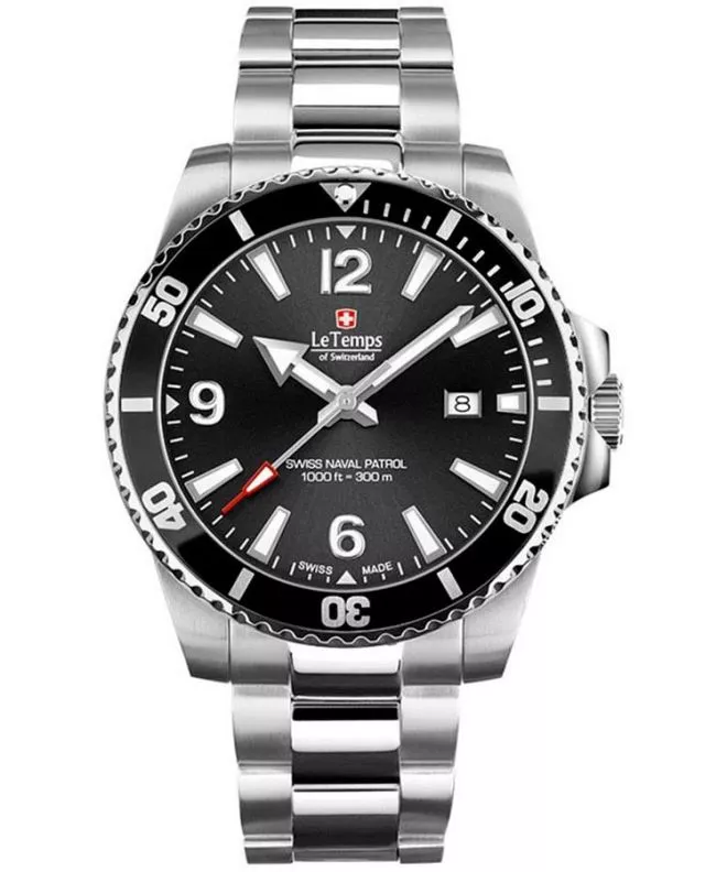 Часовник Мъжки Le Temps Swiss Naval Patrol LT1043.01BS01