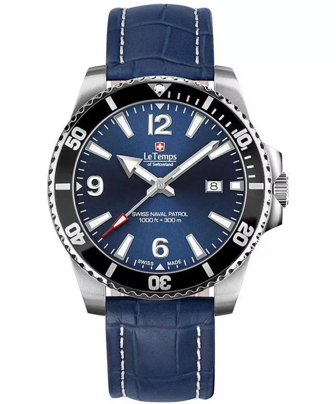 Часовник Мъжки Le Temps Swiss Naval Patrol LT1043.13BL13
