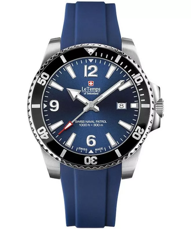 Часовник Мъжки Le Temps Swiss Naval Patrol LT1043.13BR03