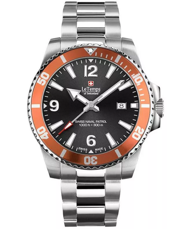 Часовник Мъжки Le Temps Swiss Naval Patrol LT1043.14BS01