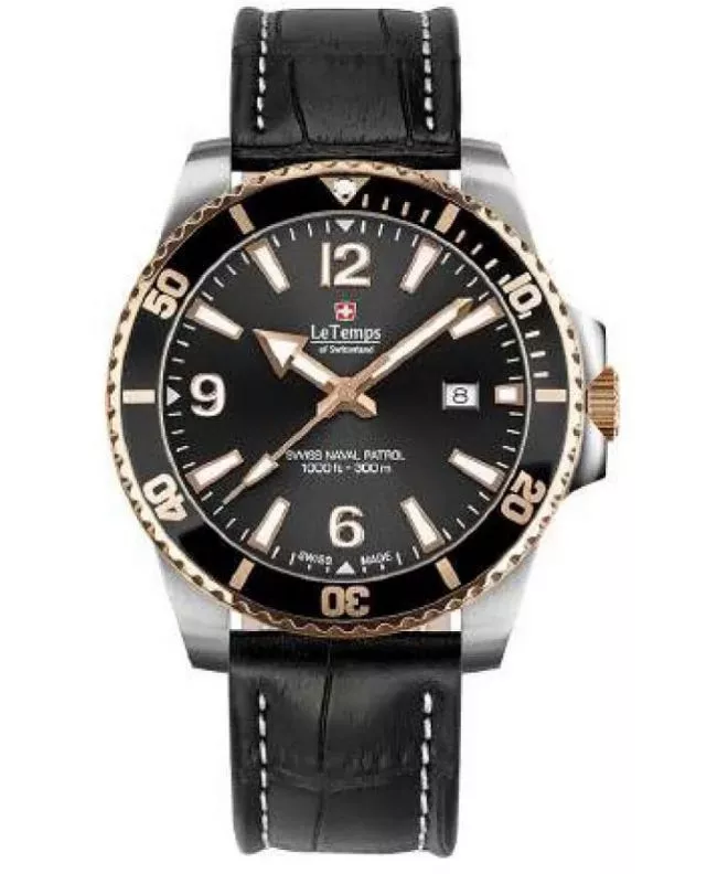 Часовник Мъжки Le Temps Swiss Naval Patrol LT1043.45BL51