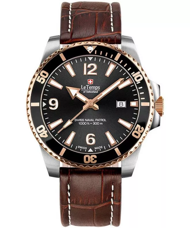 Часовник Мъжки Le Temps Swiss Naval Patrol LT1043.45BL52