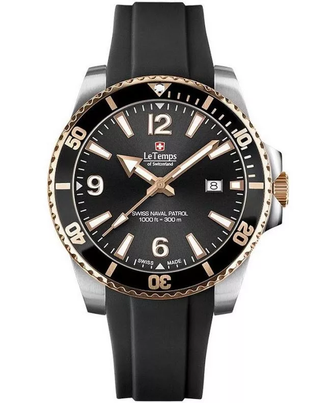 Часовник Мъжки Le Temps Swiss Naval Patrol LT1043.45BR01
