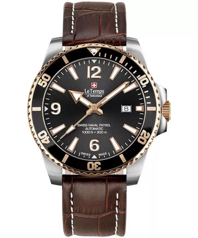 Часовник Мъжки Le Temps Swiss Naval Patrol LT1045.45BL52