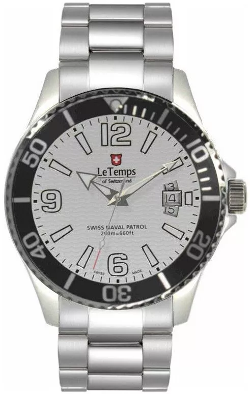 Часовник Мъжки Le Temps Swiss Naval Patrol LT1081.02BS01