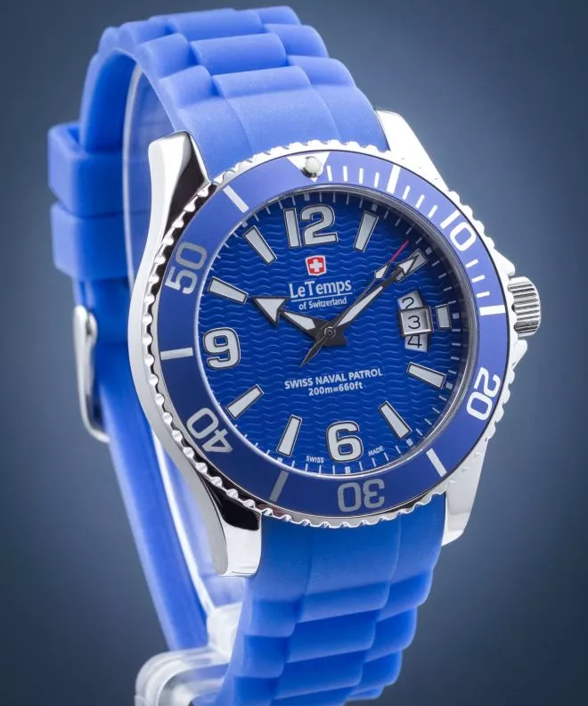 Часовник Мъжки Le Temps Swiss Naval Patrol LT1081.03BR03