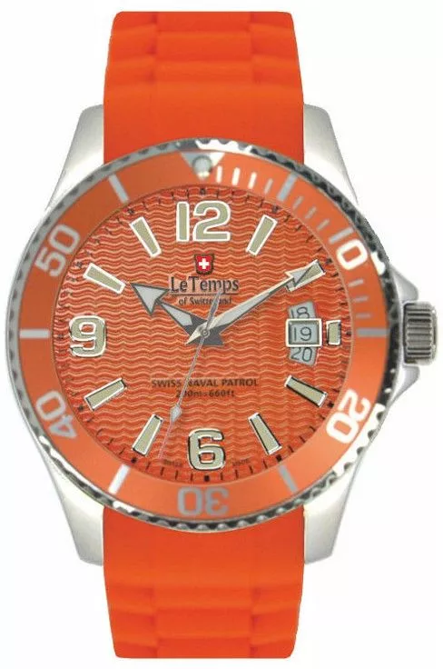 Часовник Мъжки Le Temps Swiss Naval Patrol LT1081.04BR05