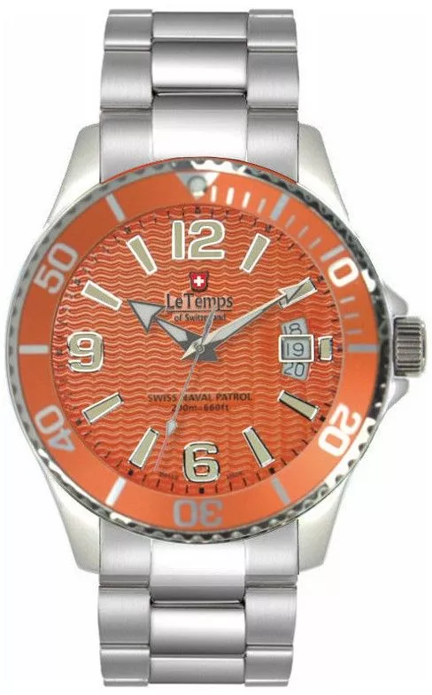 Часовник Мъжки Le Temps Swiss Naval Patrol LT1081.04BS01