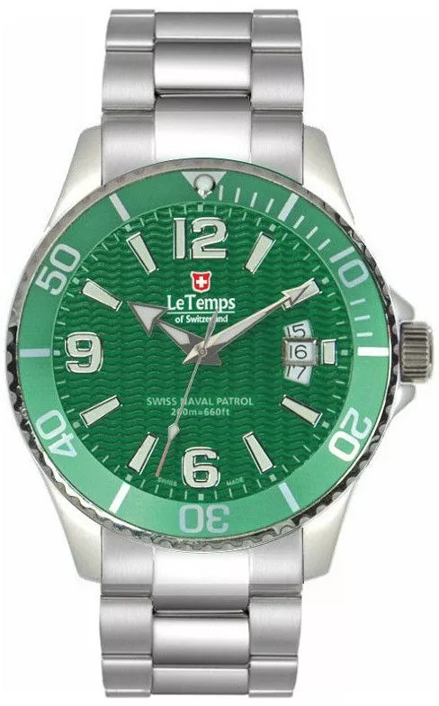 Часовник Мъжки Le Temps Swiss Naval Patrol LT1081.06BS01