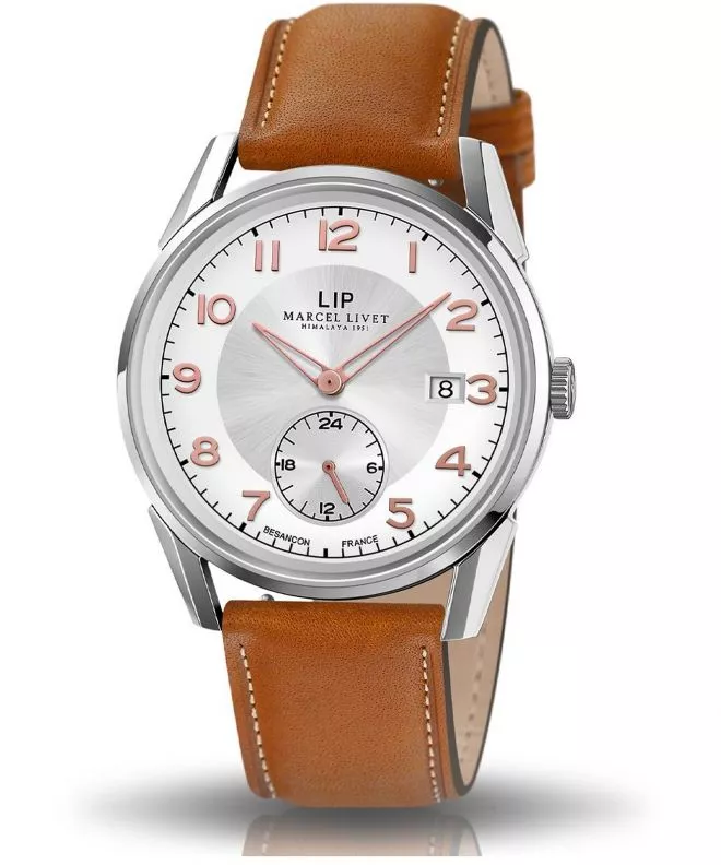 Часовник Мъжки Lip Himalaya 40 mm Auto Marcel Livet 670028