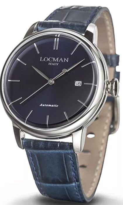 Часовник Мъжки Locman 1960 Solo Tempo Automatico 0255A02A-00BLNKPB