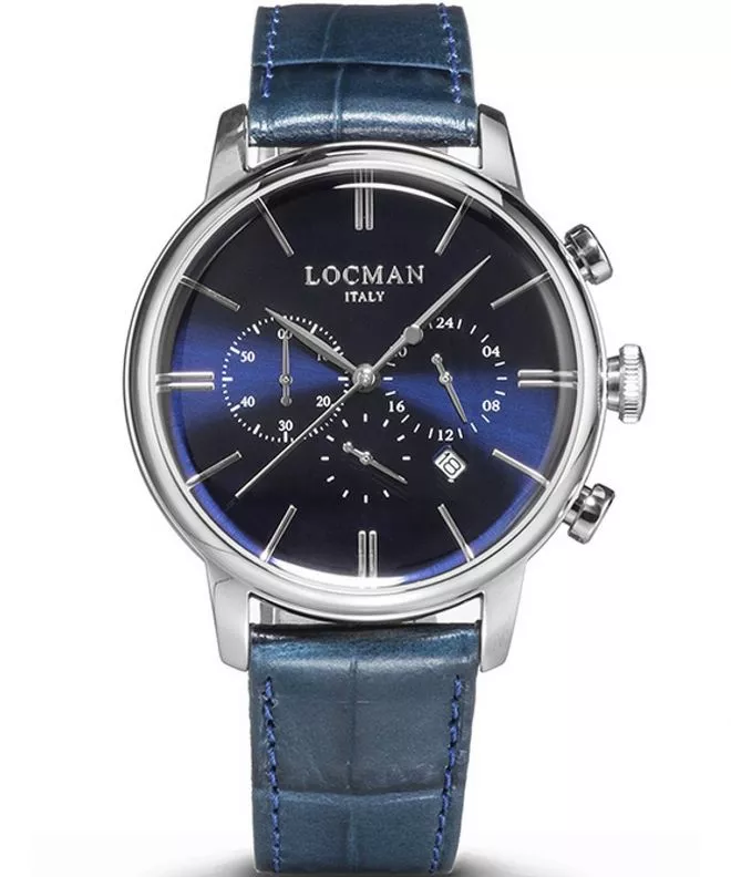 Часовник Мъжки Locman 1960 Chronograph 0254A02A-00BLNKPB