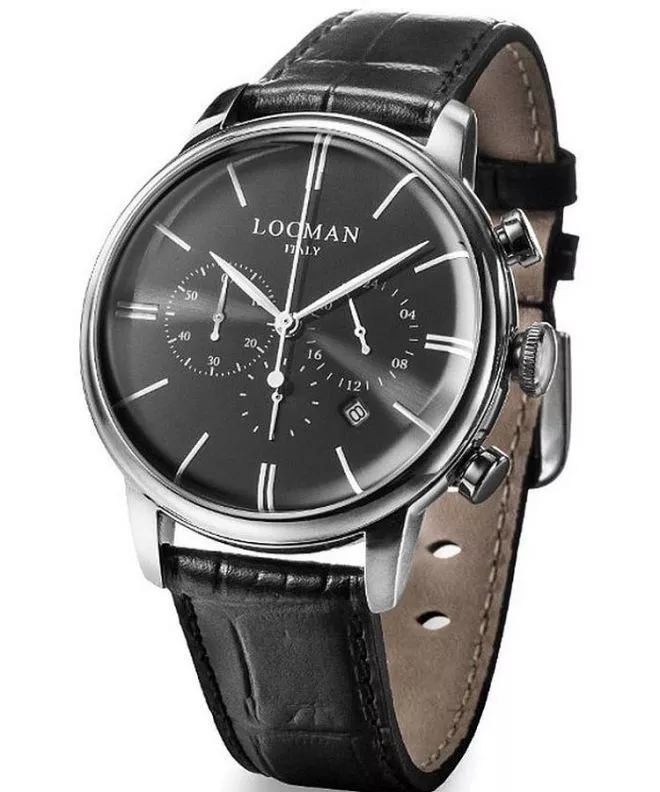 Часовник Мъжки Locman Dolce Vita Chrono 0254A01A-00BKNKPK