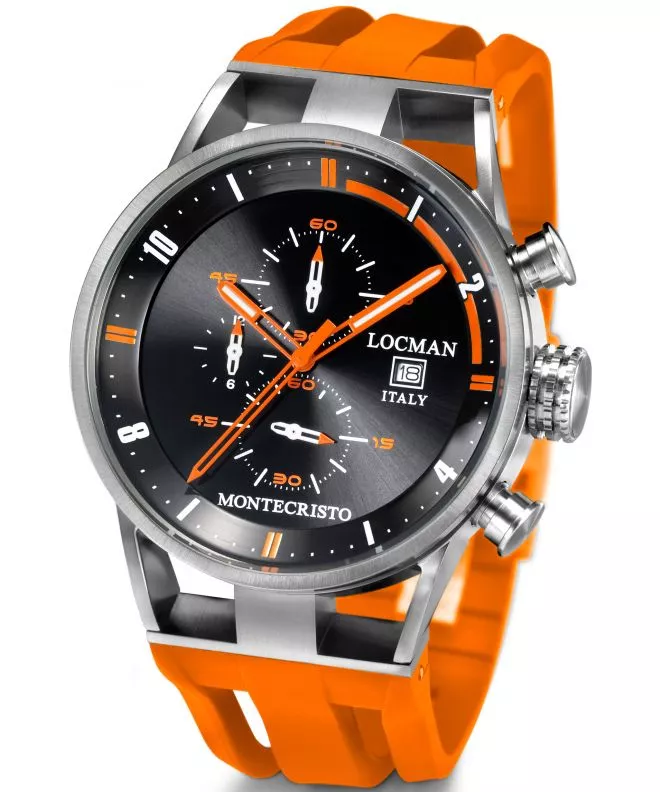 Часовник Мъжки Locman Montecristo Chronograph 051000BKFOR0GOO