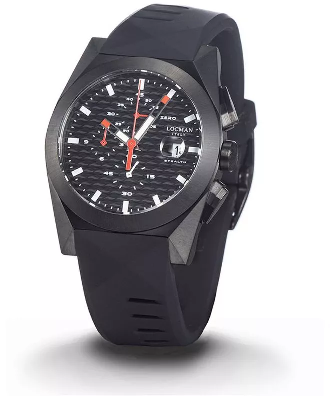 Часовник Мъжки Locman Stealth Chronograph 812K01S-BKBKRDSK